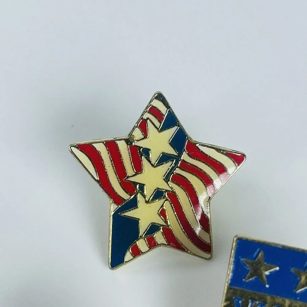 1996 Republican National Committee Presidential Task Force Hat Lapel Pin Lot